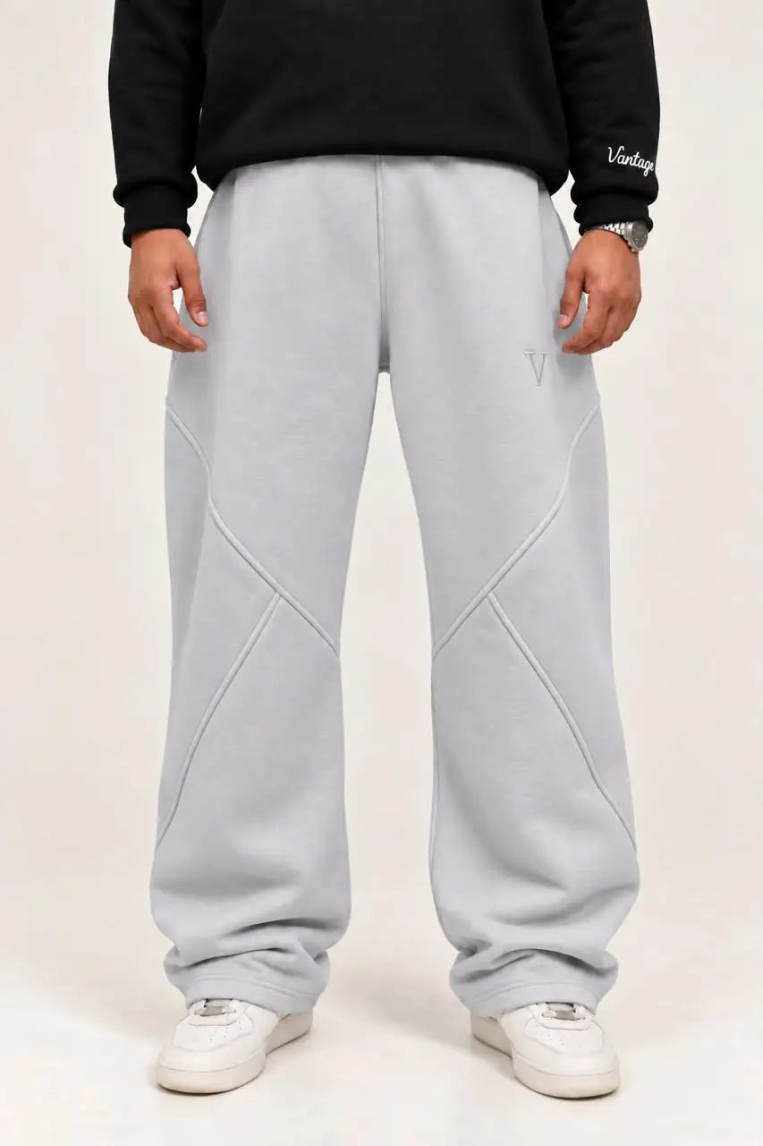 VANTAGE Essential Sweatpants - Silver -